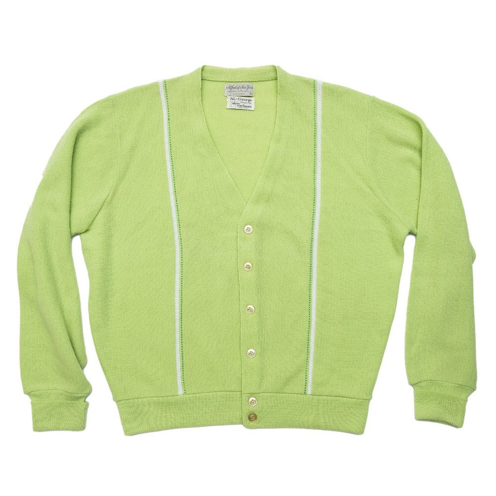 1960’s VINTAGE MINT GREEN CARDIGAN SWEATER